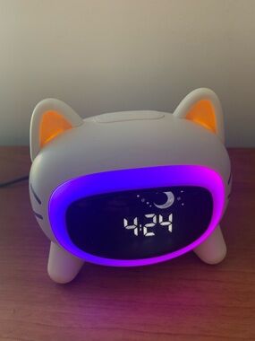 ANALOI Kids Alarm Clock Ok to Wake Alarm Clock for Kids with Night Light